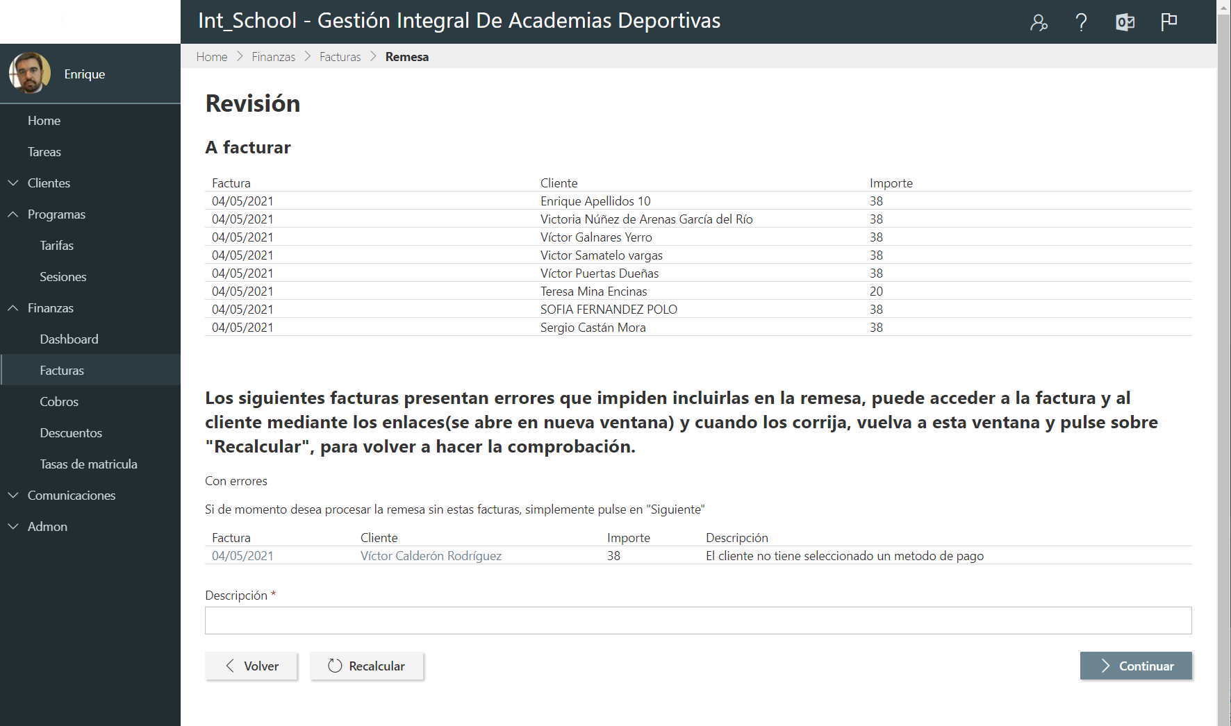 Generar un archivo Norma 19